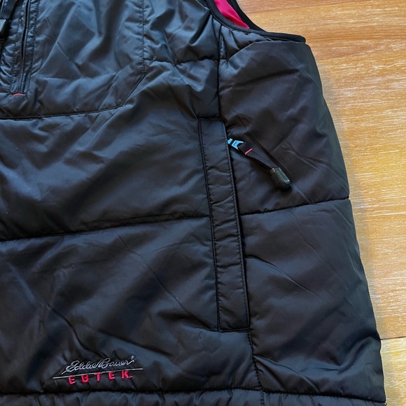 Eddie Bauer EBTek Vest Mens XXL Black Primaloft Insulated Gorpcore Hiking - Picture 4 of 14